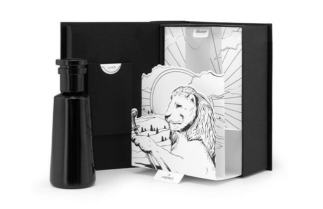 HERO fire aromatic wood ~ eau de parfum - Argentum - perfume.