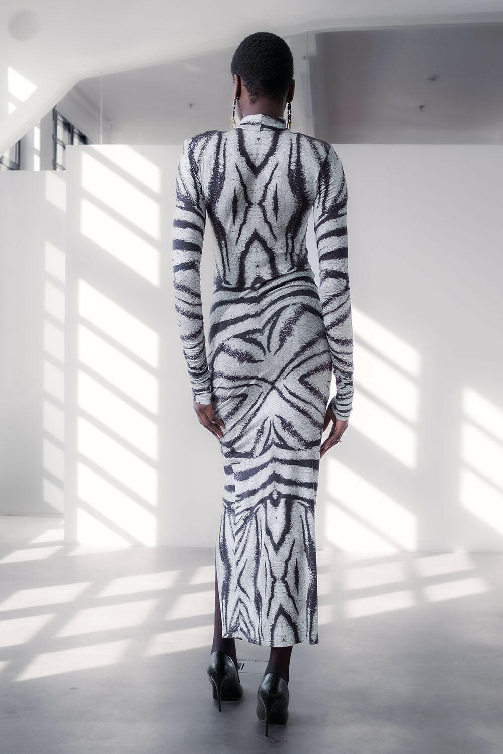 White Tiger Long Dress - Benedetti Life - Dress.