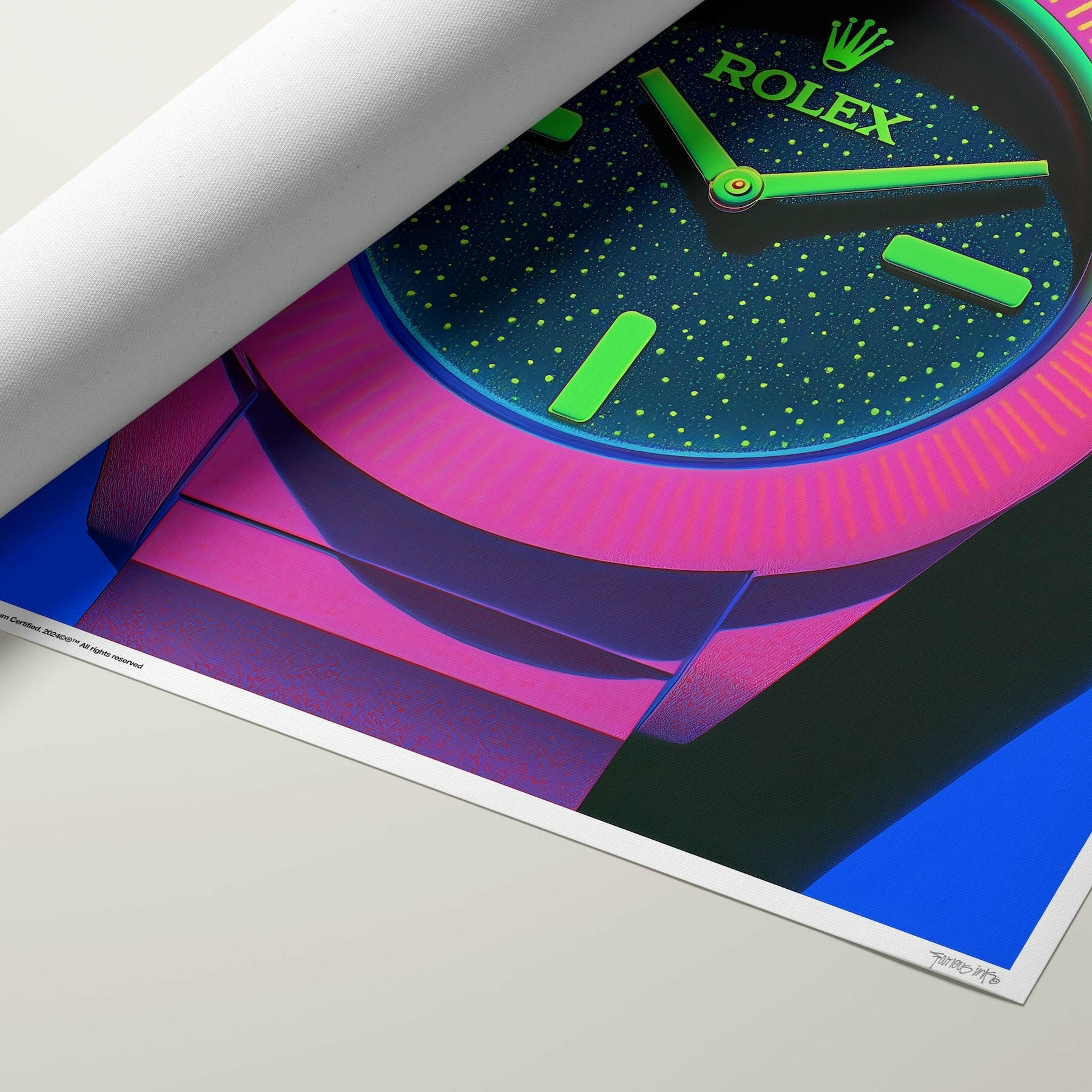 Rolex Wave #2 - Art & Parfums - Fine Art.