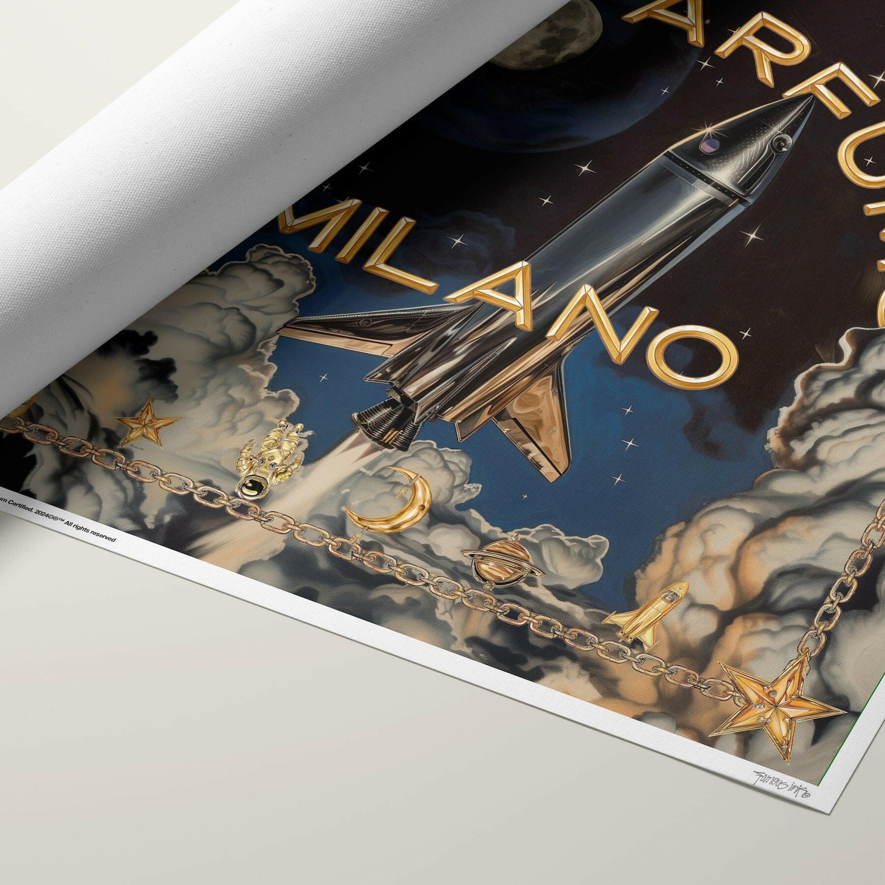 The Moon - Art & Parfums - Fine Art.