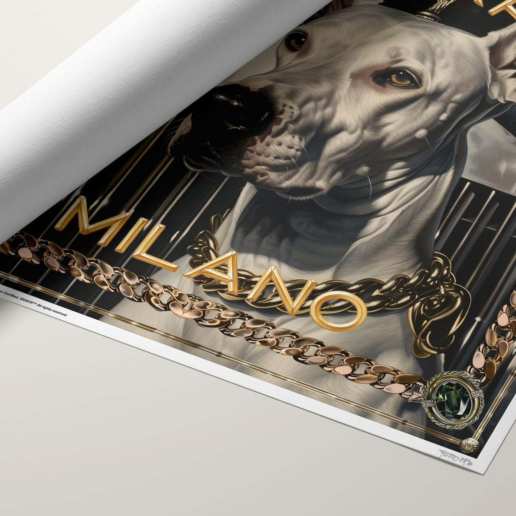 Doberman - Art & Parfums - Fine Art.