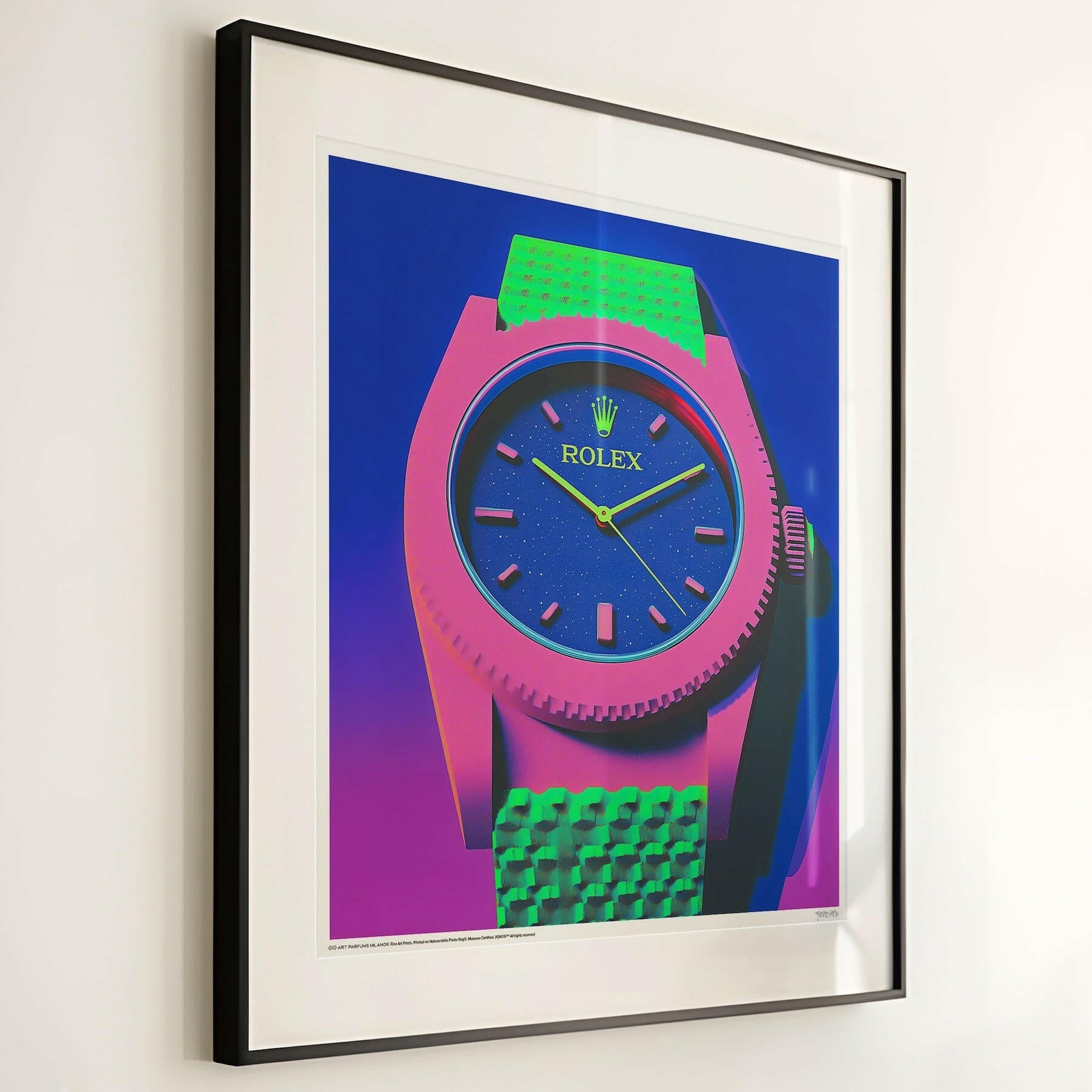 Rolex Wave #1 - Art & Parfums - Fine Art.