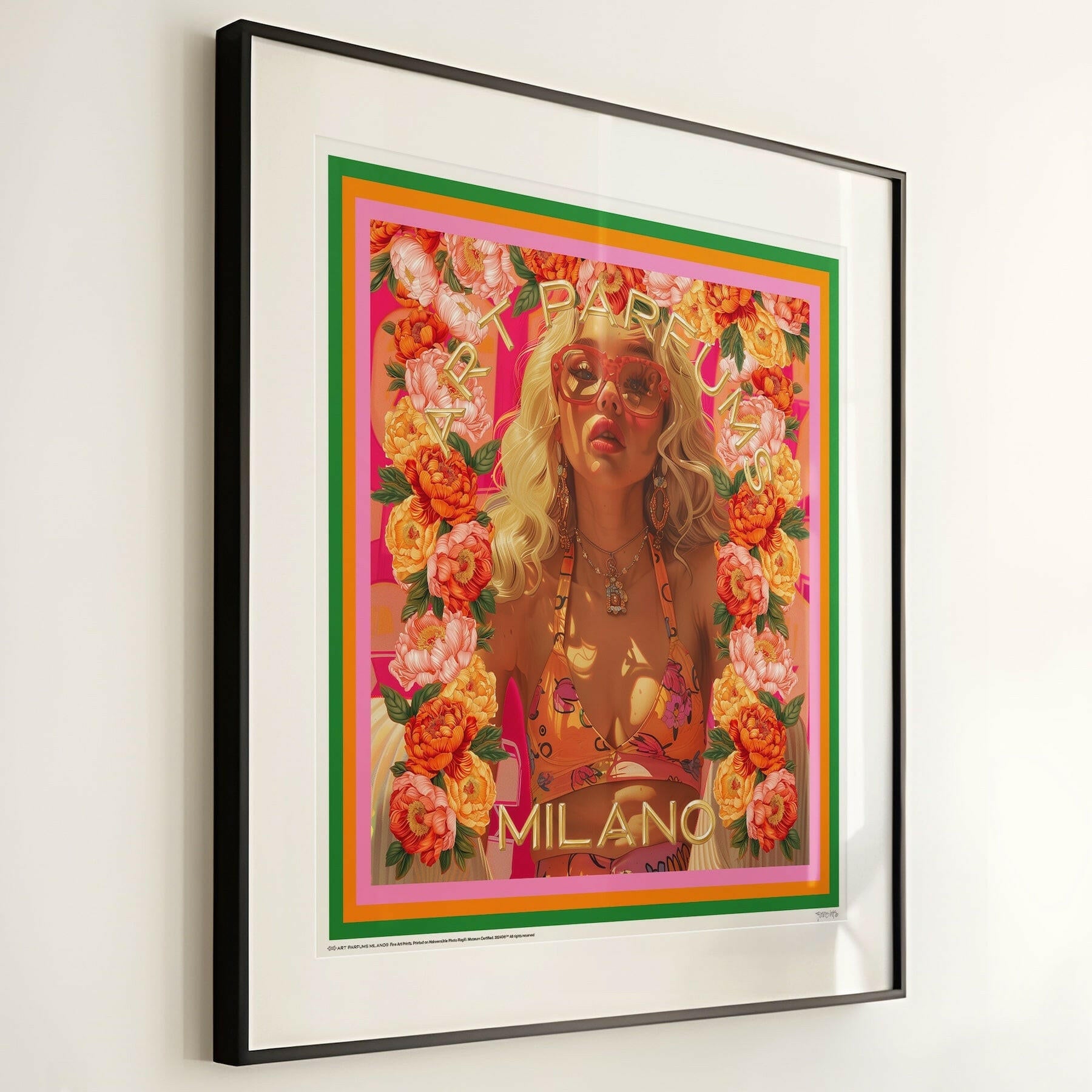 Flower Girl - Art & Parfums - Fine Art.