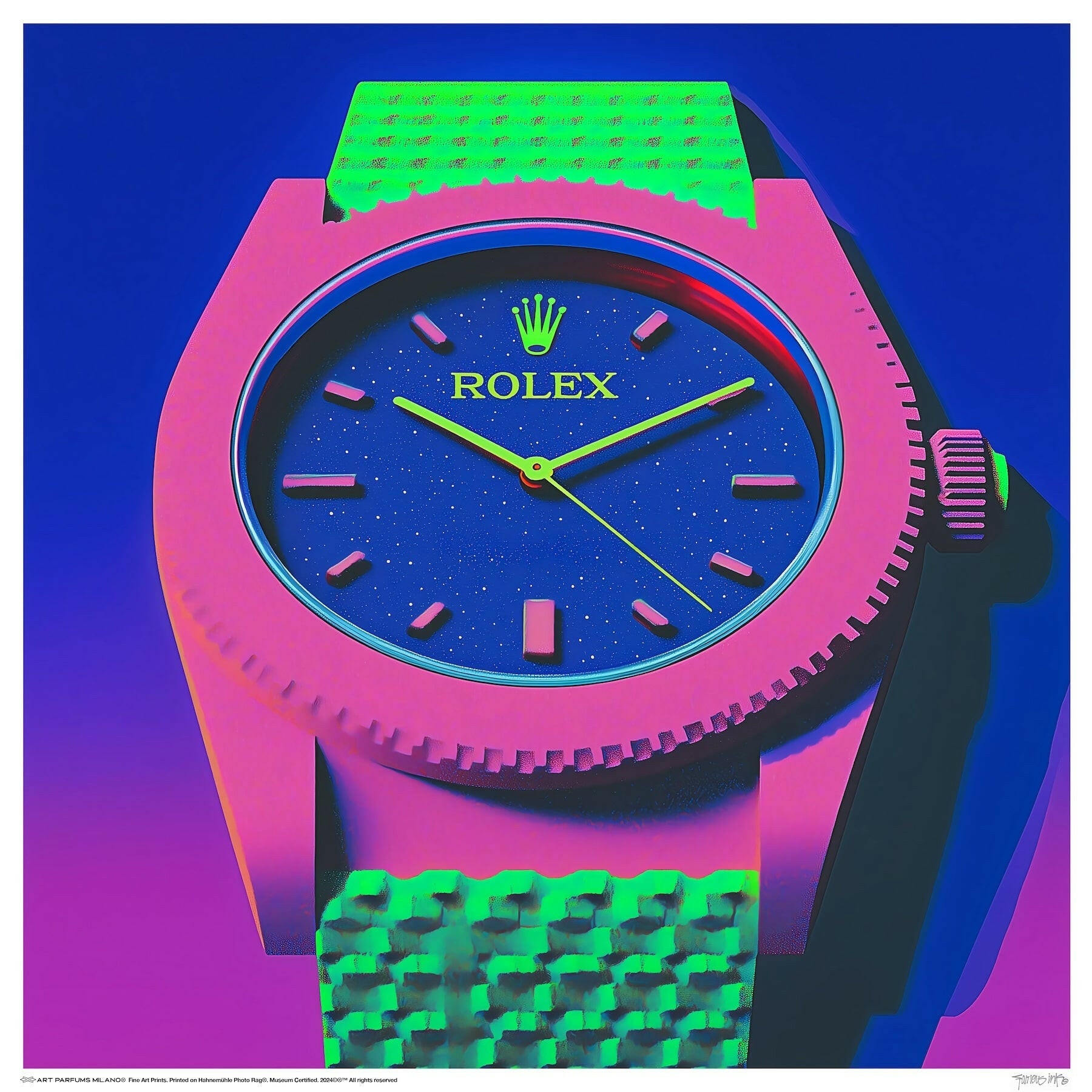 Rolex Wave #1 - Art & Parfums - Fine Art.