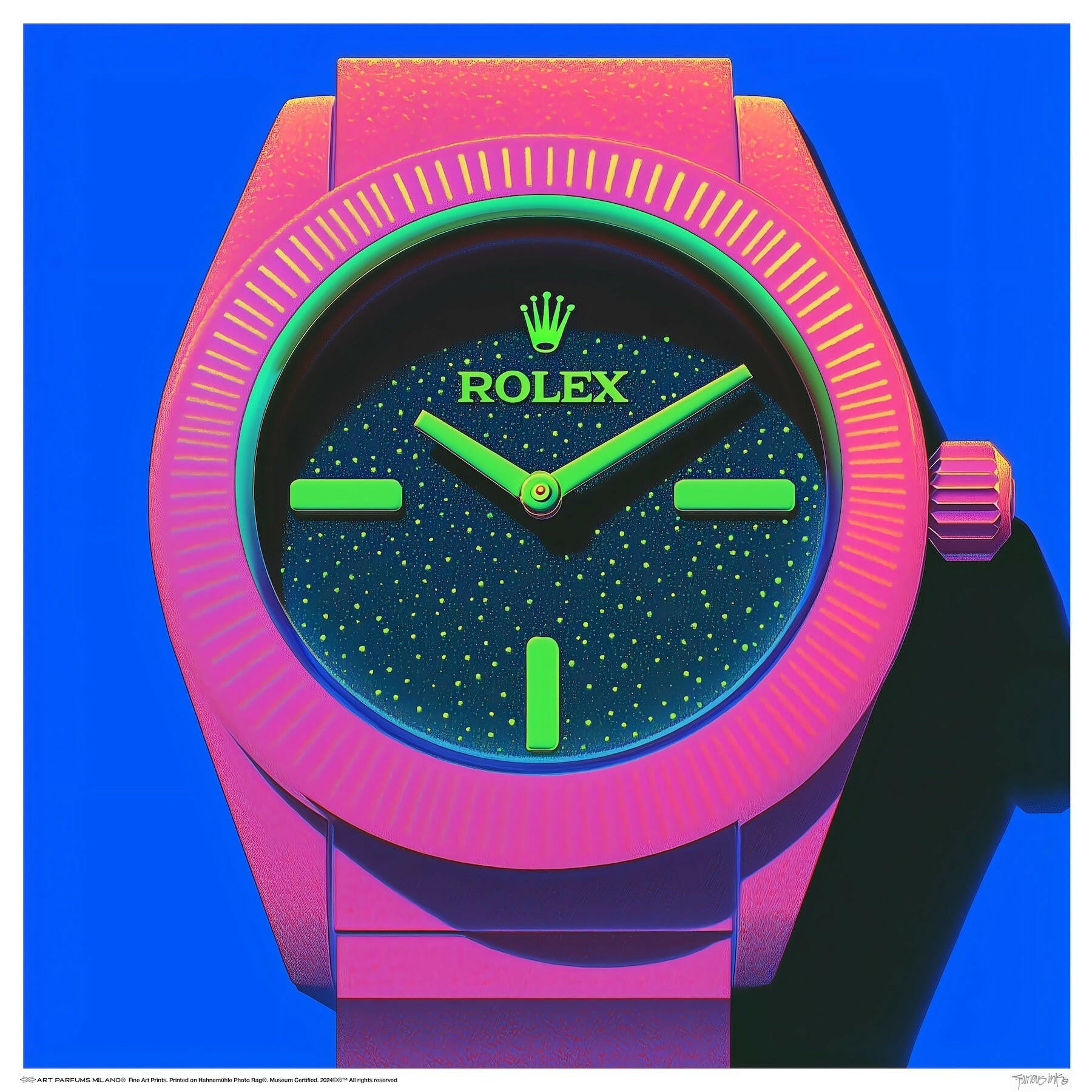Rolex Wave #2 - Art & Parfums - Fine Art.
