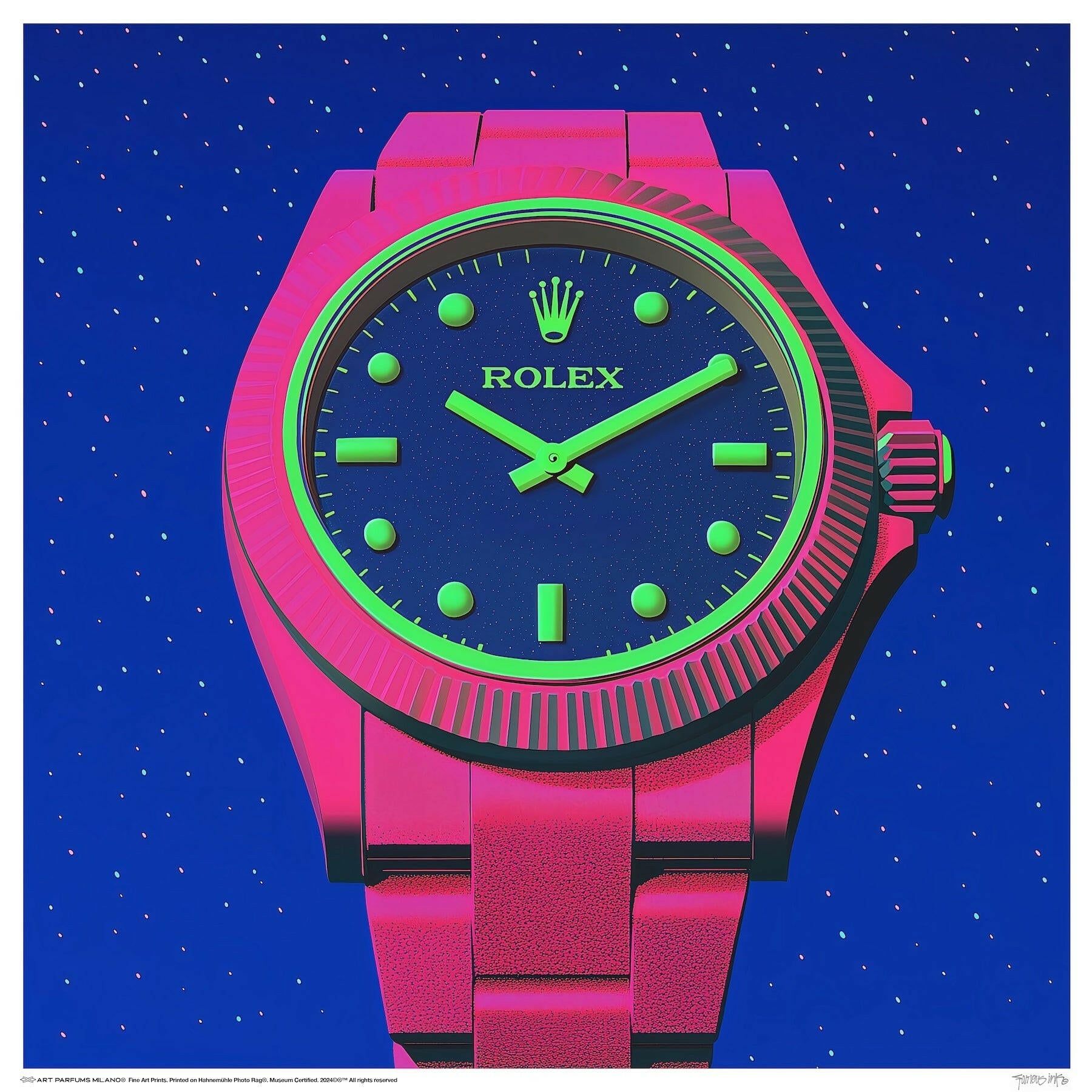 Rolex Wave #3 - Art & Parfums - Fine Art.