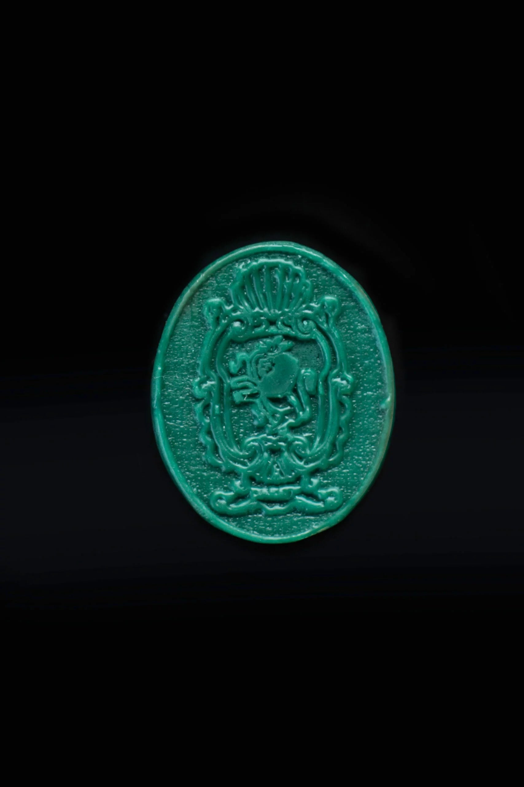 Casati Cameo Dark Green - CASATI - Candles.