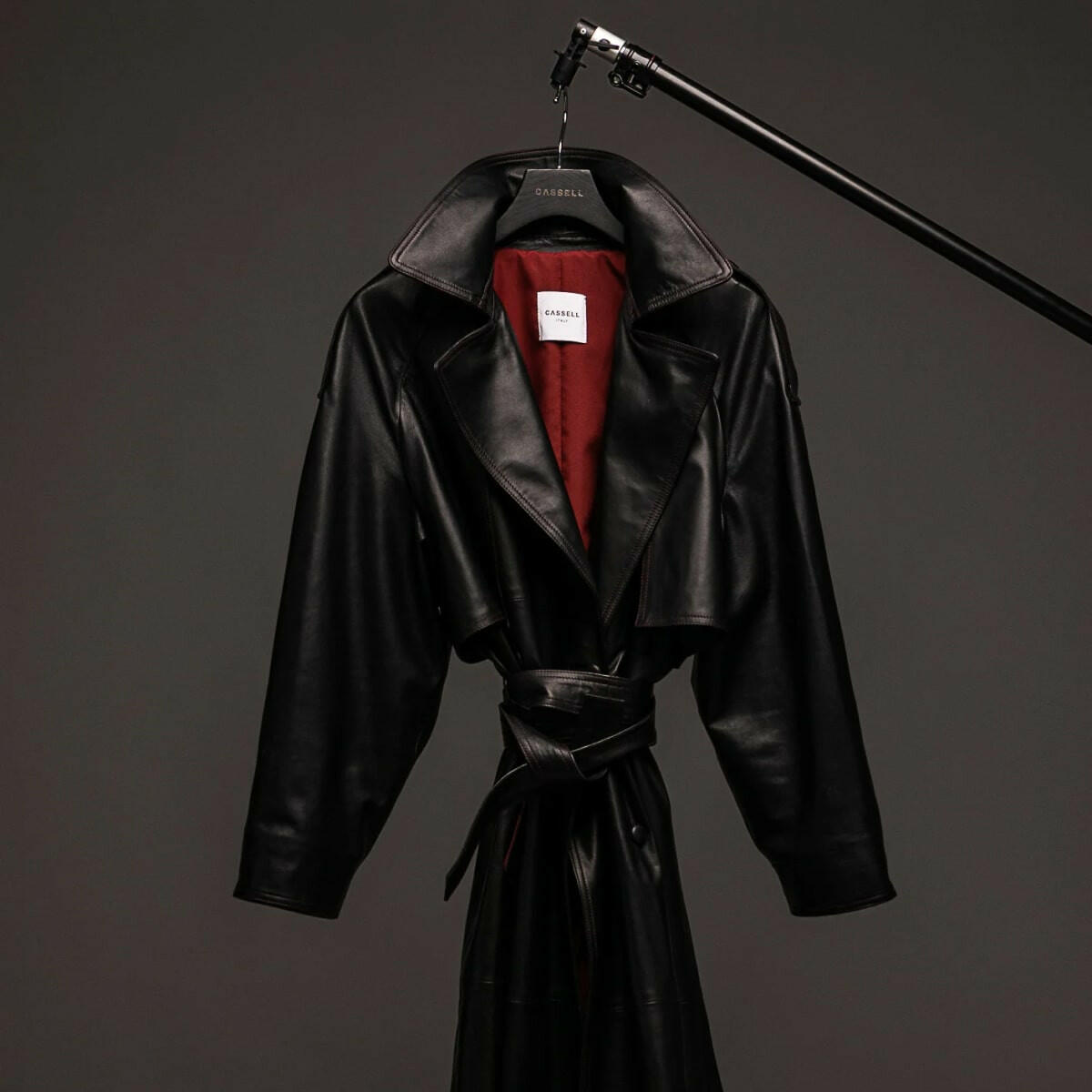 Trench Coat Black - Cassell - Jacket.