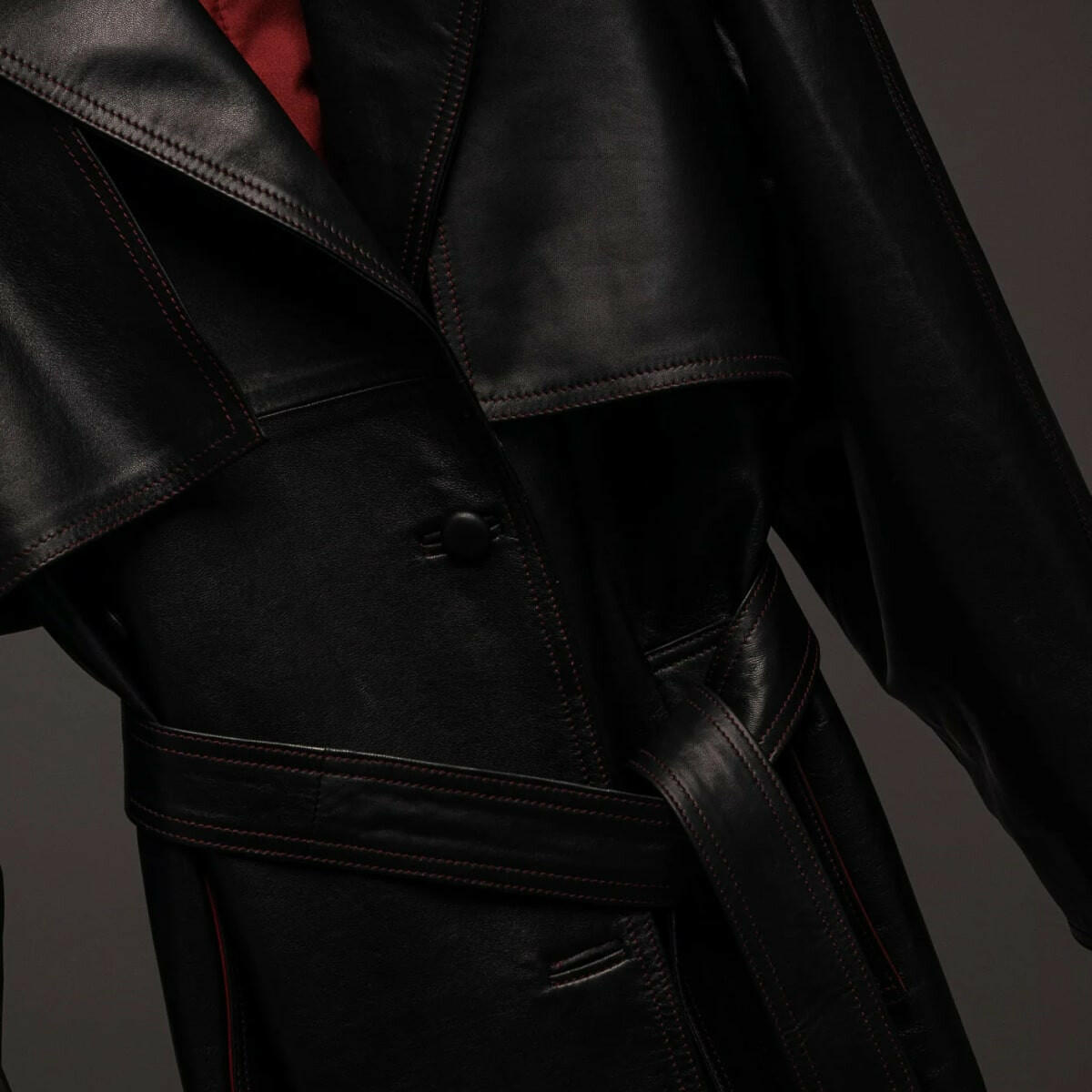 Trench Coat Black - Cassell - Jacket.