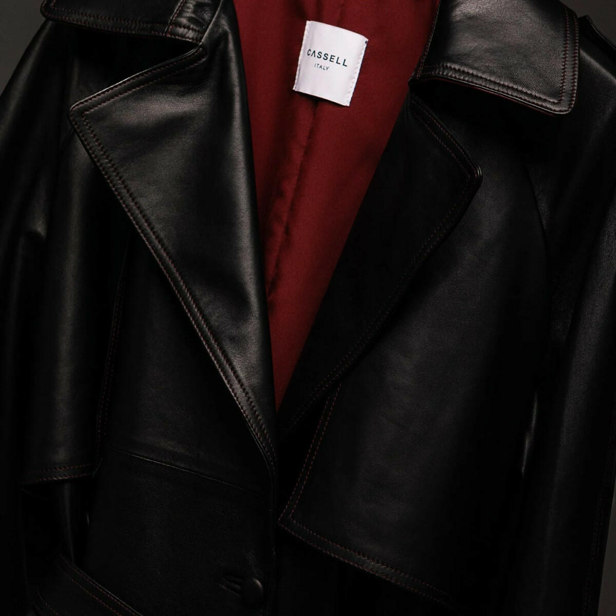 Trench Coat Black - Cassell - Jacket.