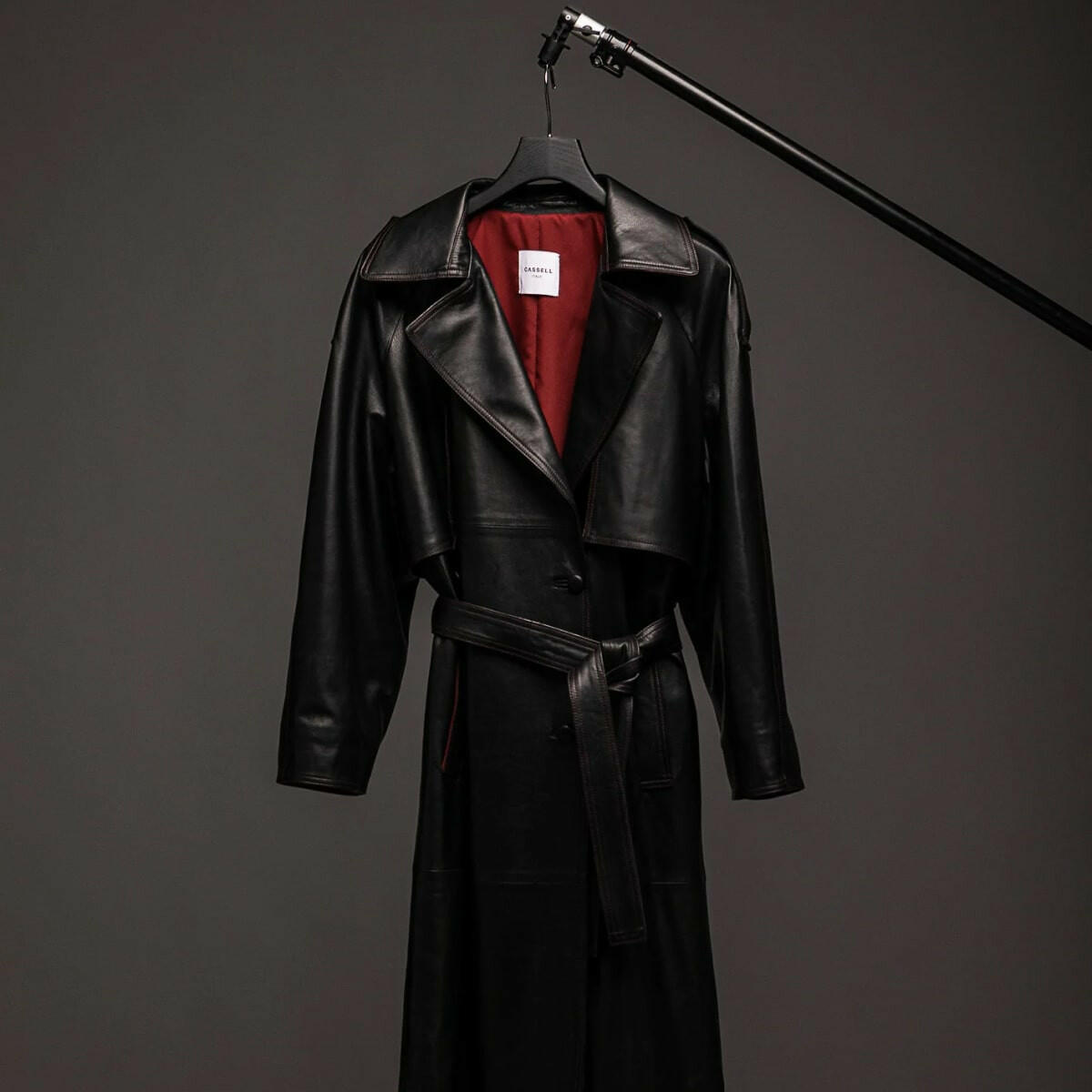 Trench Coat Black - Cassell - Jacket.