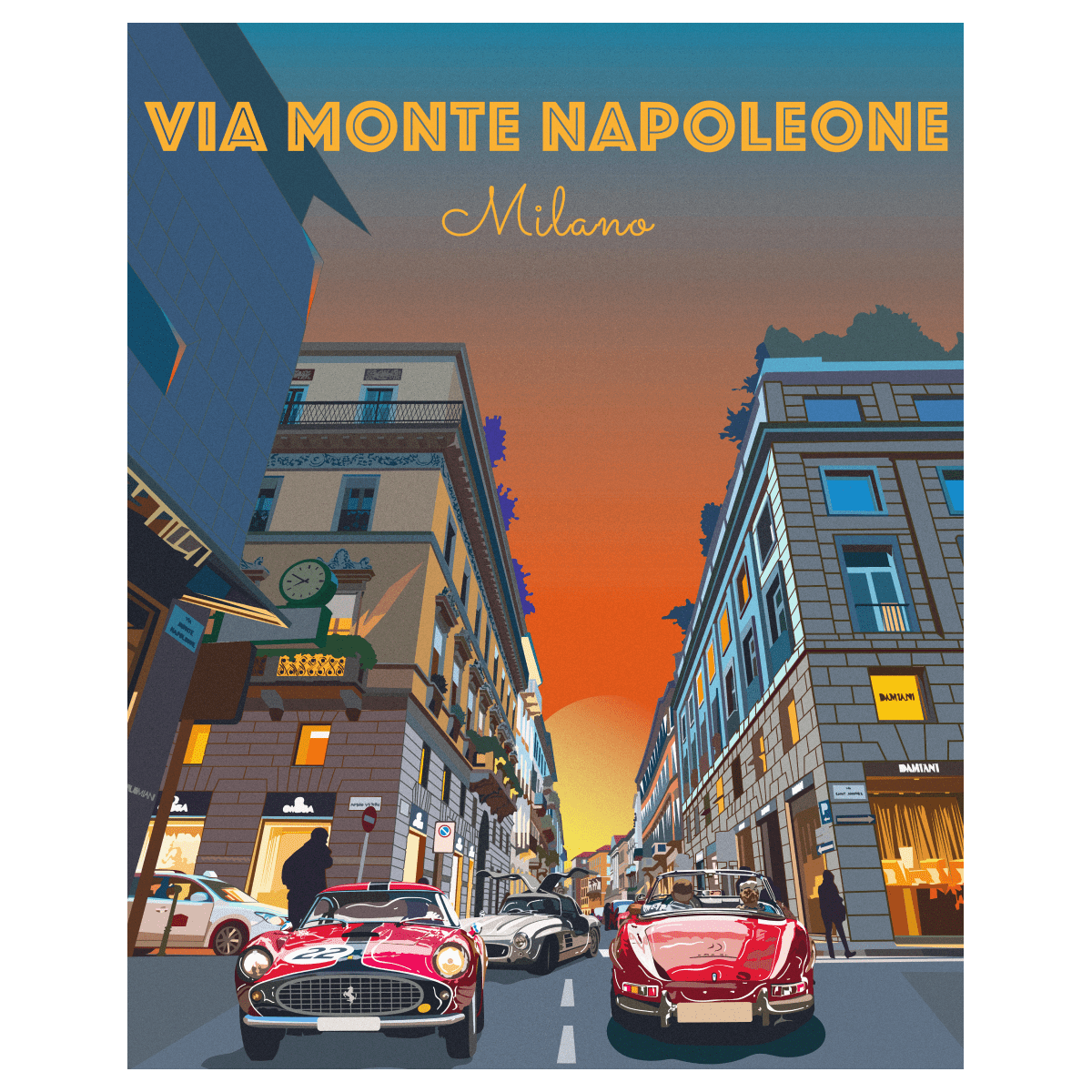 Via Montenapoleone - Art & Parfums - Fine Art.