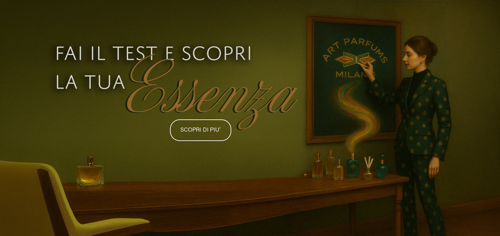 Fai il Quiz Olfattivo da Art Parfums Milano